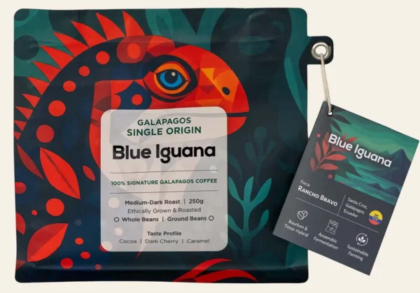 Blue Iguana Light Roast Package light 2 Galápagos Medium-Dark Roast | Single-Origin Specialty Coffee